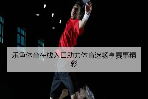 乐鱼体育在线入口助力体育迷畅享赛事精彩